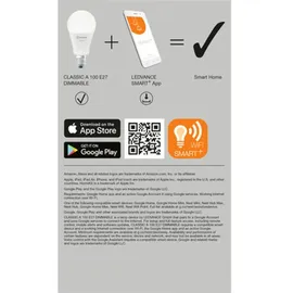 LEDVANCE LED-Lampe E27 14 W warmweiß 2700 K 1 St.