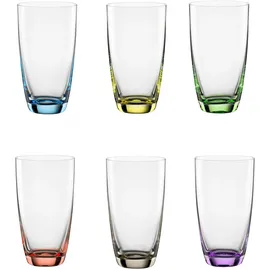 Bohemia Cristal Longdrinkbecher Kristallglas 0,35 l 6-tlg.