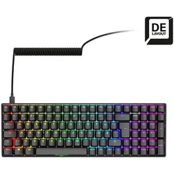 Sharkoon SKILLER SGK50 S2 Black Gaming-Tastatur, Gateron Yellow