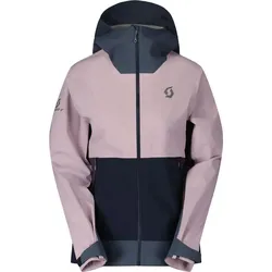 Scott Jacket W's Dryospun 3L - Remix metal blue/cloud pink (7985) XS