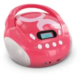 Metronic Gulli Radio/Tragbarer CD-/MP3-Player für Kinder, mit USB-Port