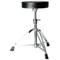 Fame Drumhocker D4001, doppelstrebig, stufenlos höhenverstellbar von 45 cm