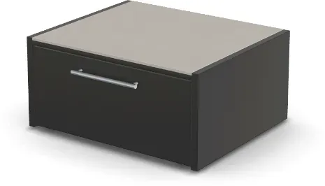 Brabura CT 80 Kamado Modul - Pietra Di Luna / Anthrazit / Silberner Griff