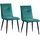Hti-Living Esszimmerstuhl Salinas Velvet blau 2er Set