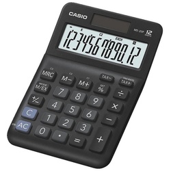 CASIO Taschenrechner MS-20F, 12-stellig schwarz