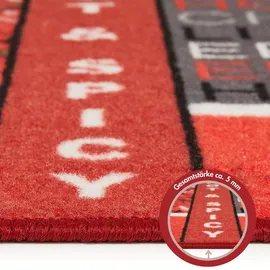 Andiamo Hot Pepper Küchenläufer 67 x 120 cm rot