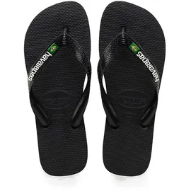 havaianas Brasil Logo Schwarz 41