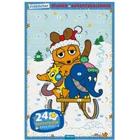 trotsch Die Maus Adventskalender mit 24 Soft-Stickern