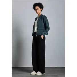 STREET ONE Satin-Blouson Damen Grün XS