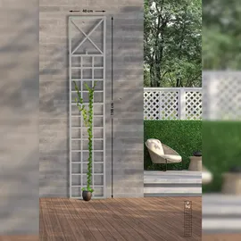 CLP Rankgitter Trigo 2er Set Metall  weiß