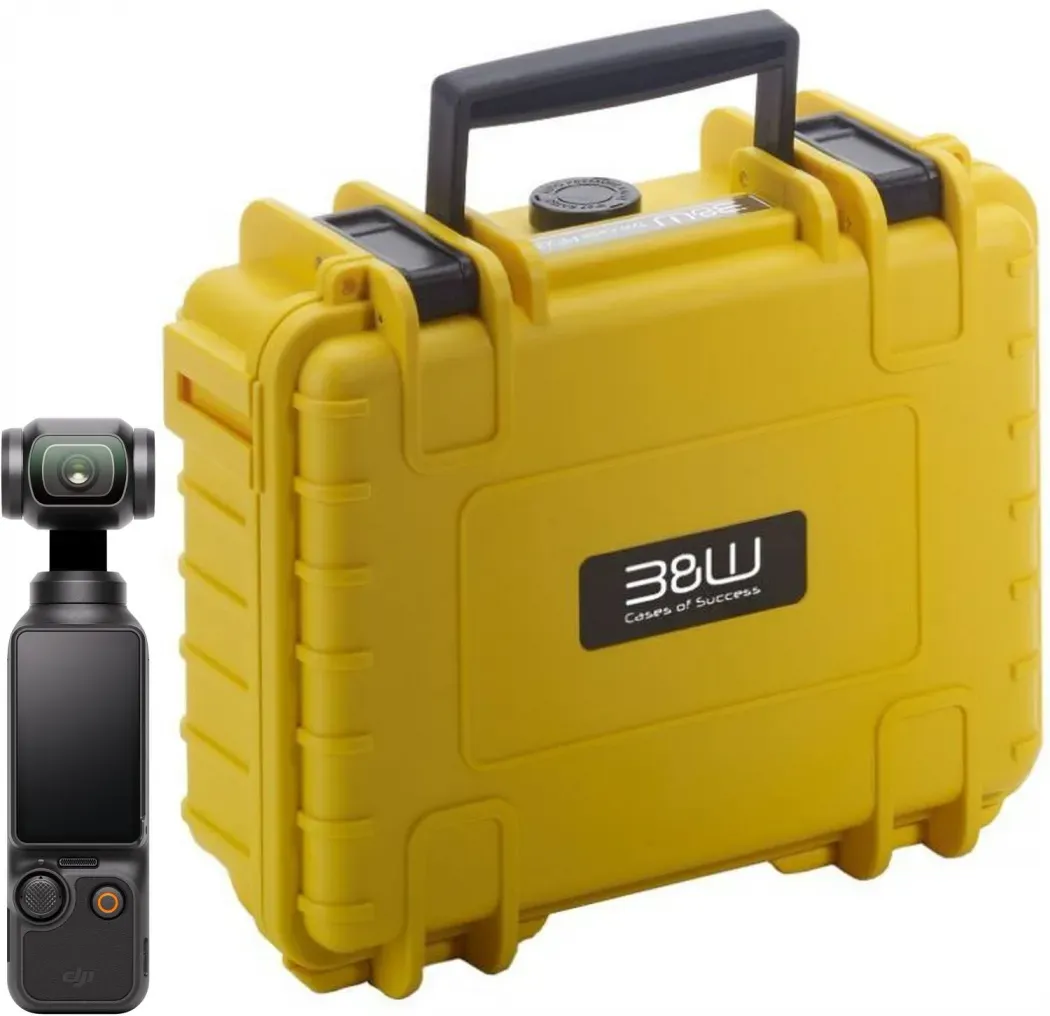 DJI Osmo Pocket 3 + B&W Case Typ 500 Gelb| Dealpreis