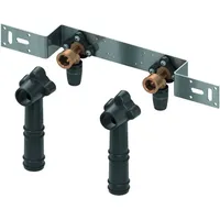 TECE logo-Push Montageeinheit mit Wandscheiben 150mm Dimension 16mm x