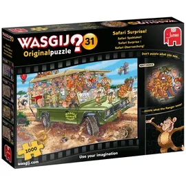 JUMBO Spiele Wasgij Original 31 Safari Überraschung! 1000 Teile