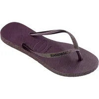 Havaianas Damen HAV. Slim Sparkle Ll Aubergine Flipflop, 36.5 EU (EU 37/38) - 37/38 EU