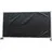 Boni-Shop® Bauzaunplane 1,76 x 3,41 m Schwarz