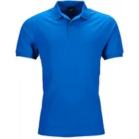 James & Nicholson Men's Elastic Piqué Poloshirt JN710, königs-blau,