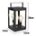 bmf-versand Solarleuchte Garten Laterne 28cm Solarlampe Außen Leuchte Solar mit Pflegetuch