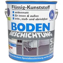 Wilckens Flüssig-Kunststoff Bodenbeschichtung LF, 5 l, RAL 9010 Reinweiß