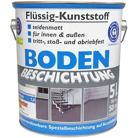 Wilckens Flüssig-Kunststoff Bodenbeschichtung LF, 5 l, RAL 9010 Reinweiß