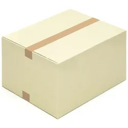 KK Verpackungen 40 Graskartons 500 x 400 x 300 mm Grapapier Kartons Versandkartons aus Graspapier
