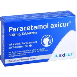 Paracetamol axicur 500mg