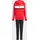 adidas Seasonal Essentials Tiberio 3-Streifen Trainingsanzug Rot/Weiß 176
