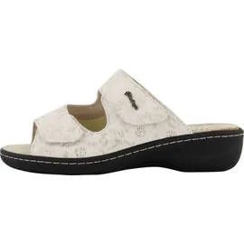 Hickersberger Komfort Pantoletten für Damen, weiß, Größe 42 EU
