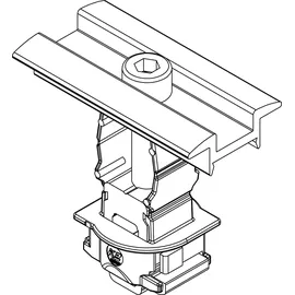 K2 Systems 2004148 Universal Modulmittelklemme schwarz eloxiert
