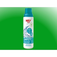 (37,40€/l) HEY SPORT® Safety Wash-In - 250ml   Desinfizierender Hygienespüler