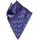 bgents Einstecktuch Handrolliertes Giro Inglese-Einstecktuch mit Blüten-Muster, Made in Italy lila