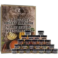 Gewürzkalender Adventskalender 2023 Only Spices Weihnachtskalender für Erwachsene 24 Gourmet Premium Kochgewürzset Küchengeschenk Adventskalender für Männer frauen