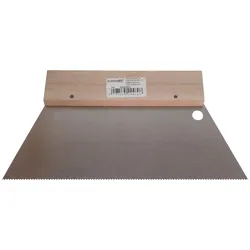 Leim Klebstoff Kleber Trapez Zahnspachtel Bodenleger 250mm x 130mm