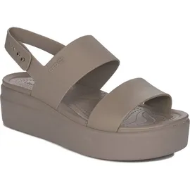 Crocs Brooklyn Low Wedge Herren Latte/Mushroom 36