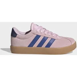 adidas VL Court 3.0 K für Kinder - white/team royal blue/clear pink, 34