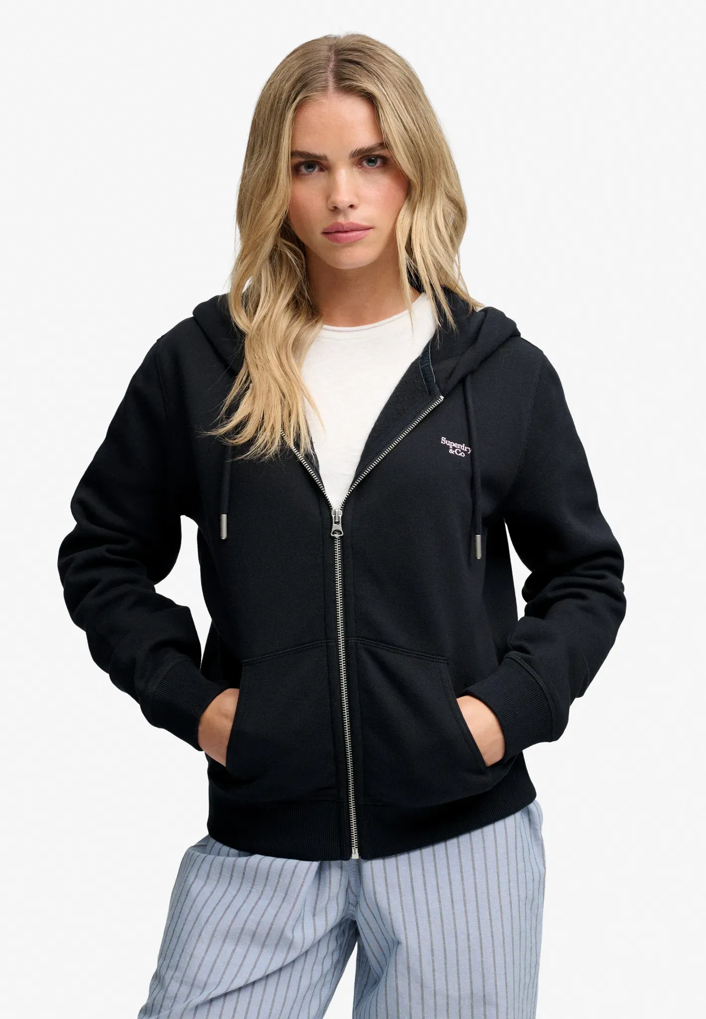Kapuzensweatjacke SUPERDRY 
