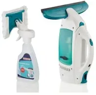 LEIFHEIT Fenstersauger D&C + Sprühwischer Set 51021 , 1 Stück inkl. 500 ml Reinigungsmittel