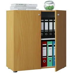 Aktenschrank Vandol Mini ca.70x74x39cm Buchefarben