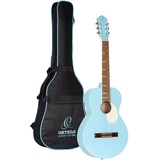 Ortega Guitars Konzertgitarre Full Size - Gaucho Series - Parlor Body - inklusive Gigbag - Kaurifichte (RGA-SKY)