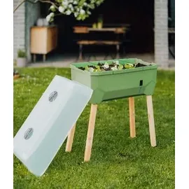 Gusta Garden Hochbeet Sammy Salad 79 x 37,5 x 95 cm dunkelgrün