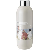 stelton Keep Cool Trinkflasche 0,75 l sand Moomin