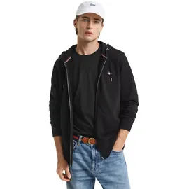 GANT Shield Sweatjacke Herren Schwarz XXL