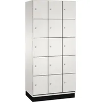 C+P Cambio Fächerschrank 90 x 52,5 x 195 Lichtgrau