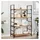 vidaXL Wandregal 60 x 40 x 2 cm Braun