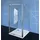 Polysan EASY LINE U-Kabine mit Drehtür links 80 x 190 cm Klarglas - Transparent