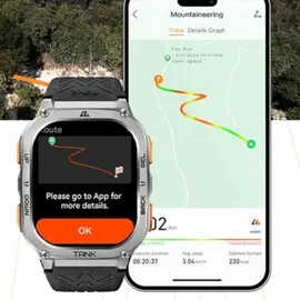 Kospet Tank M3 Ultra Smartwatch Silver