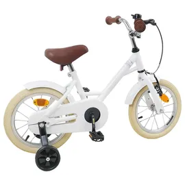 vidaXL Kinderfahrrad 14 Zoll weiß
