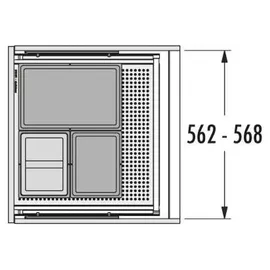 HAILO Allegro 270 14 l Dunkelgrau