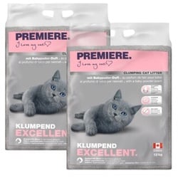 PREMIERE Excellent Babypuder Klumpstreu 2x12 kg