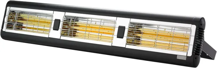 Tansun Sorrento Triple IP 3x1500W Infrarotheizung #105611 #105612 #105613 #105614 (Farbe: RAL 9006 Weißaluminium)