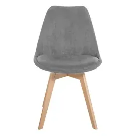 CLP Esszimmerstuhl Linares grau/Cord